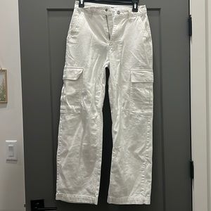 Cotton On - White Cargo Pants